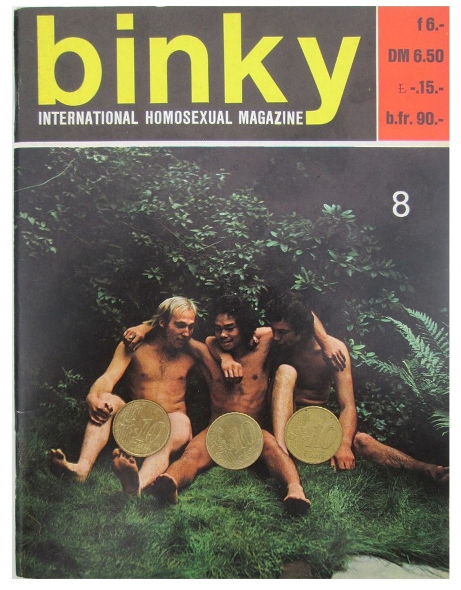 Robert Adriaan [red.] - Binky. International Homosexual Magazine Nr. 8