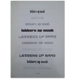Jurriaan Schrofer - Letters op maat - 1987