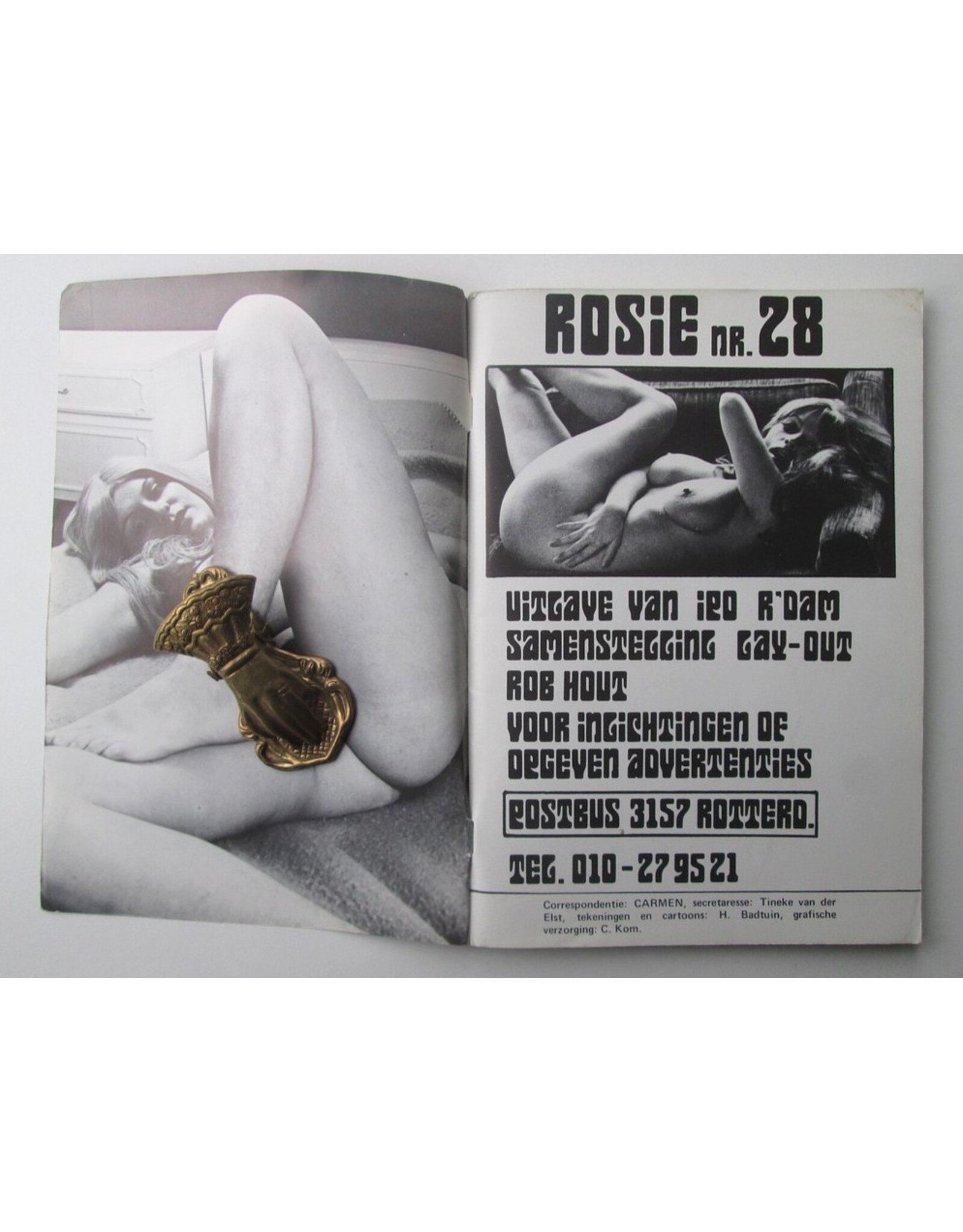 Rob Hout [ed.] - Rosie Nr. 28 ['Met gratis advertentietjes']
