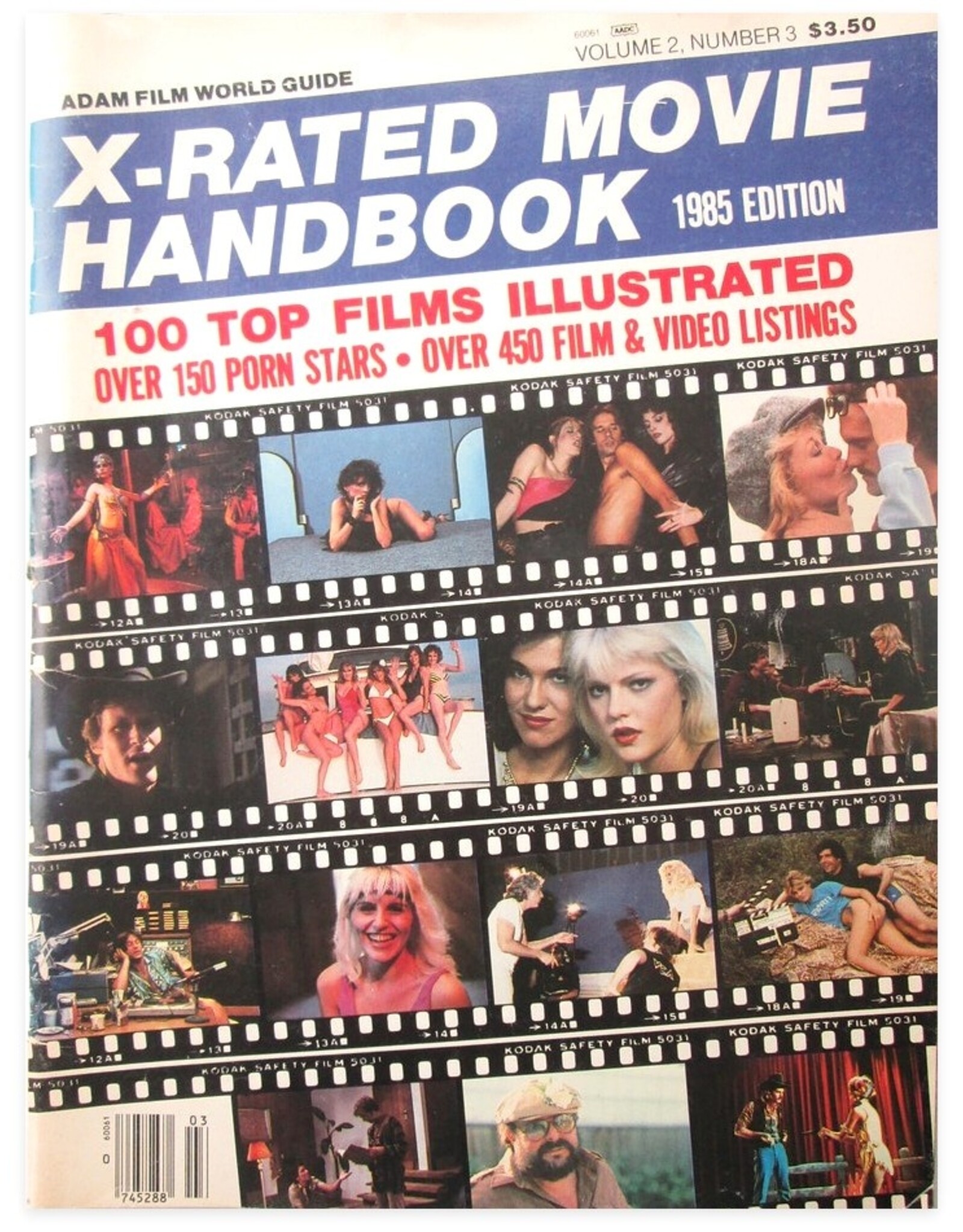 John Zeus [red.] - Adam Film World Guide Volume 2, No. 3: X-Rated Movie Handbook 1985 Edition