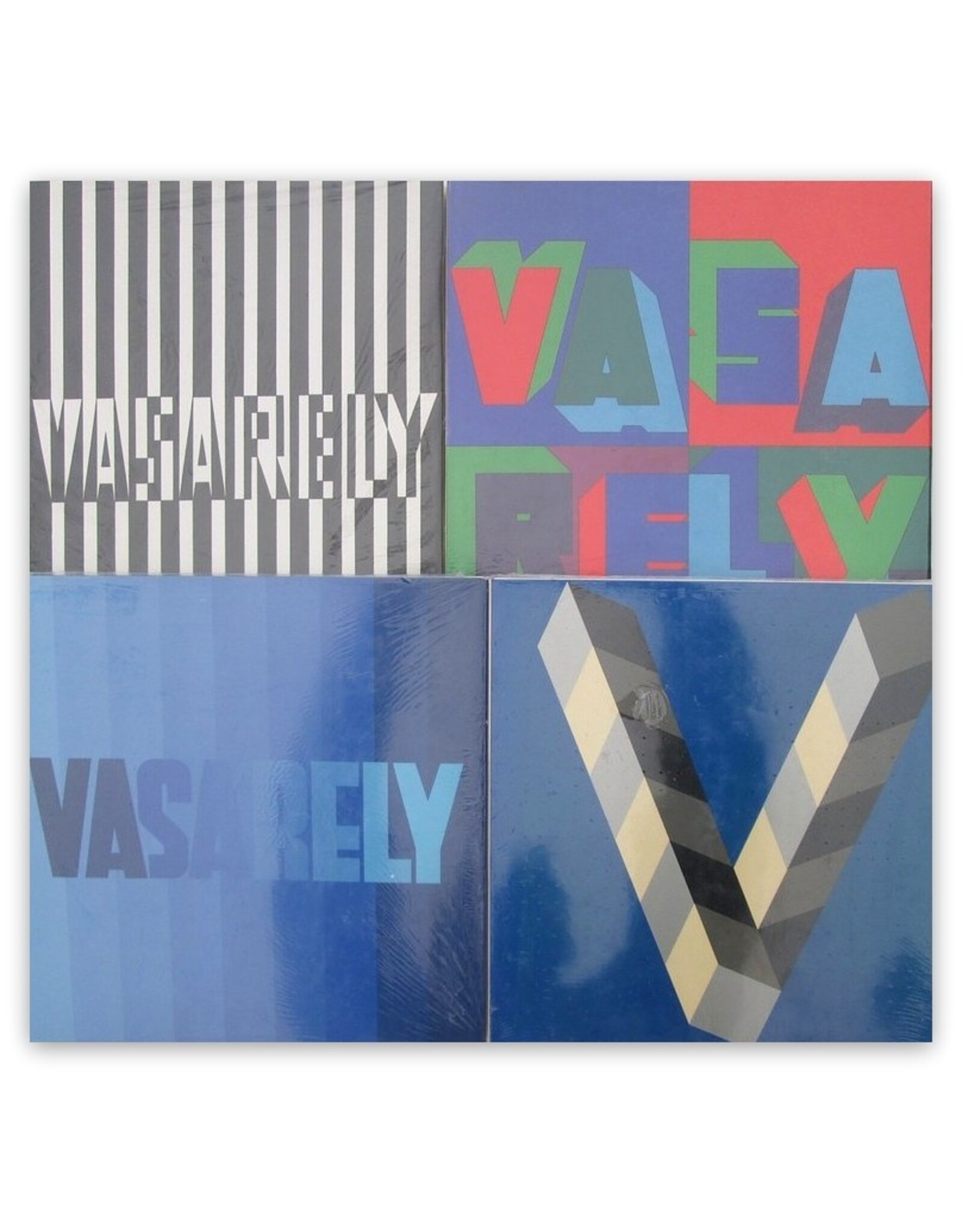 Marcel Joray - Vasarely 1, 2, 3, 4: [Complete set]