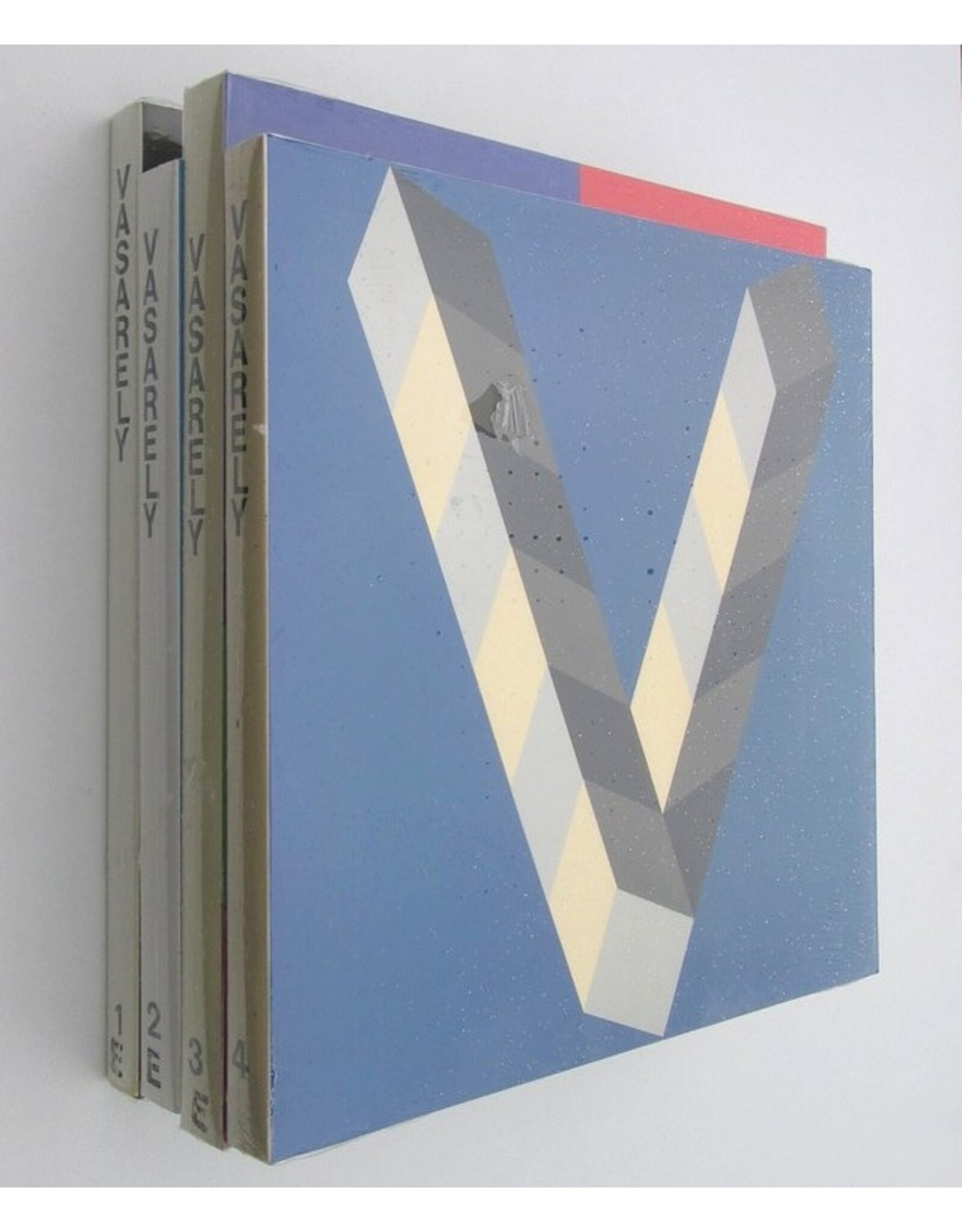 Marcel Joray - Vasarely 1, 2, 3, 4: [Complete set]