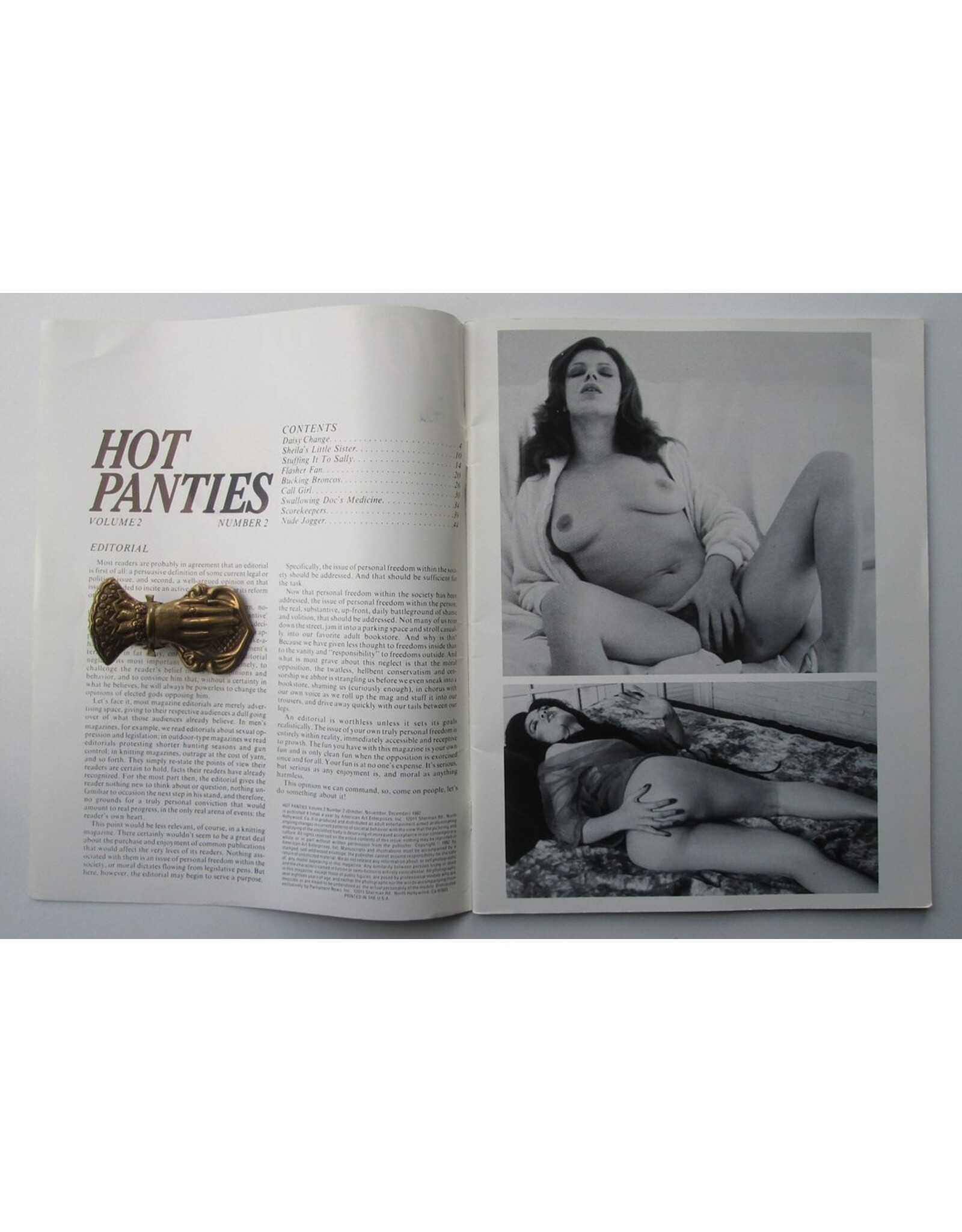 [Redactie] - Hot Panties Volume 2 Number 2. A Parliament Publication