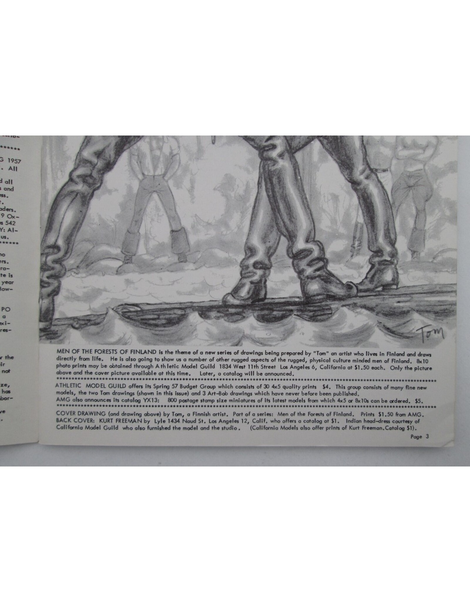 [Bob Mizer] - Physique Pictorial Volume 7 Number 1 [Tom of Finland]