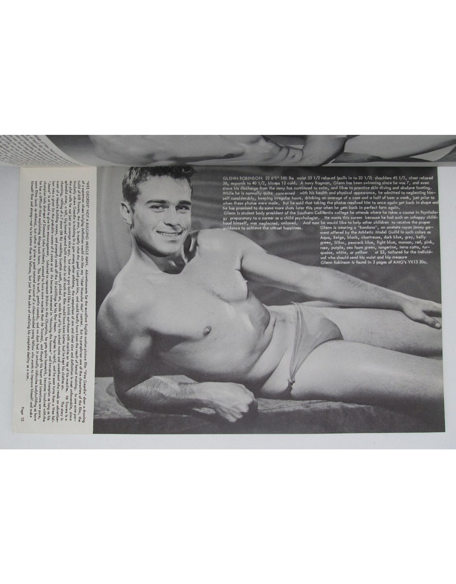 [Bob Mizer] - Physique Pictorial Volume 7 Number 1 [Tom of Finland]