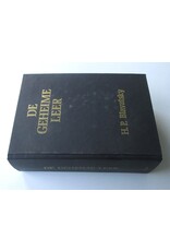 H.P. Blavatsky - De Geheime Leer [2 parts in one binding]:  I. Cosmogenesis; II. Anthropogenesis