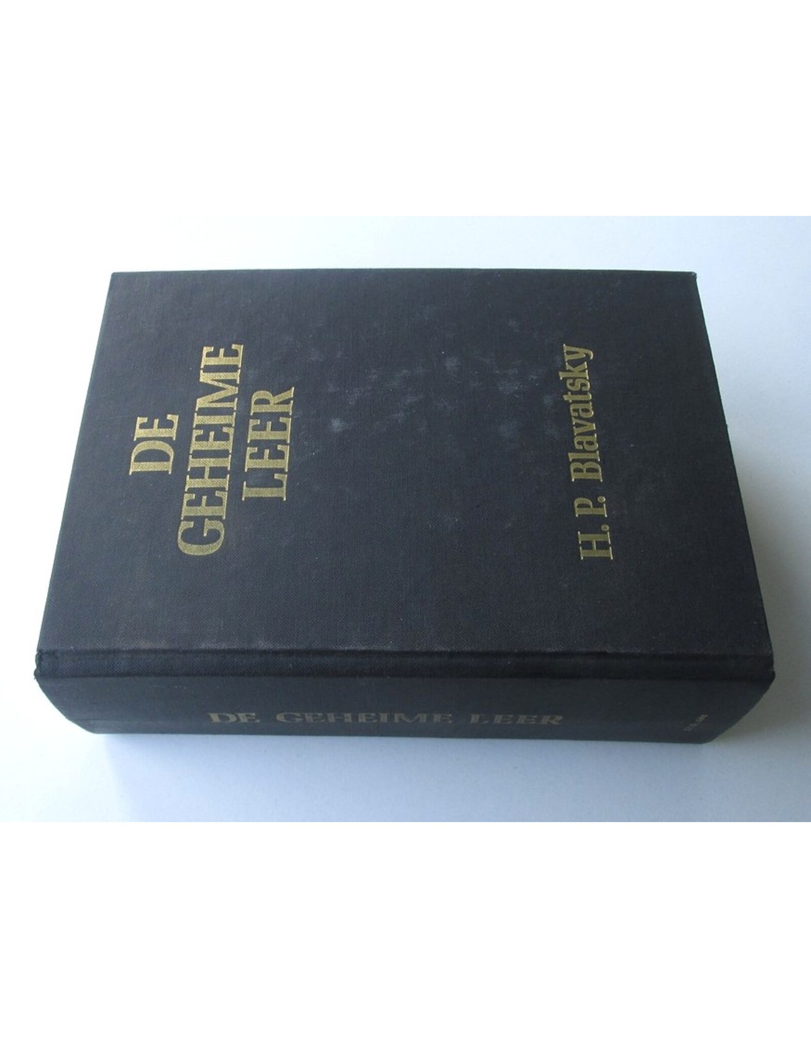 H.P. Blavatsky - De Geheime Leer [2 parts in one binding]:  I. Cosmogenesis; II. Anthropogenesis