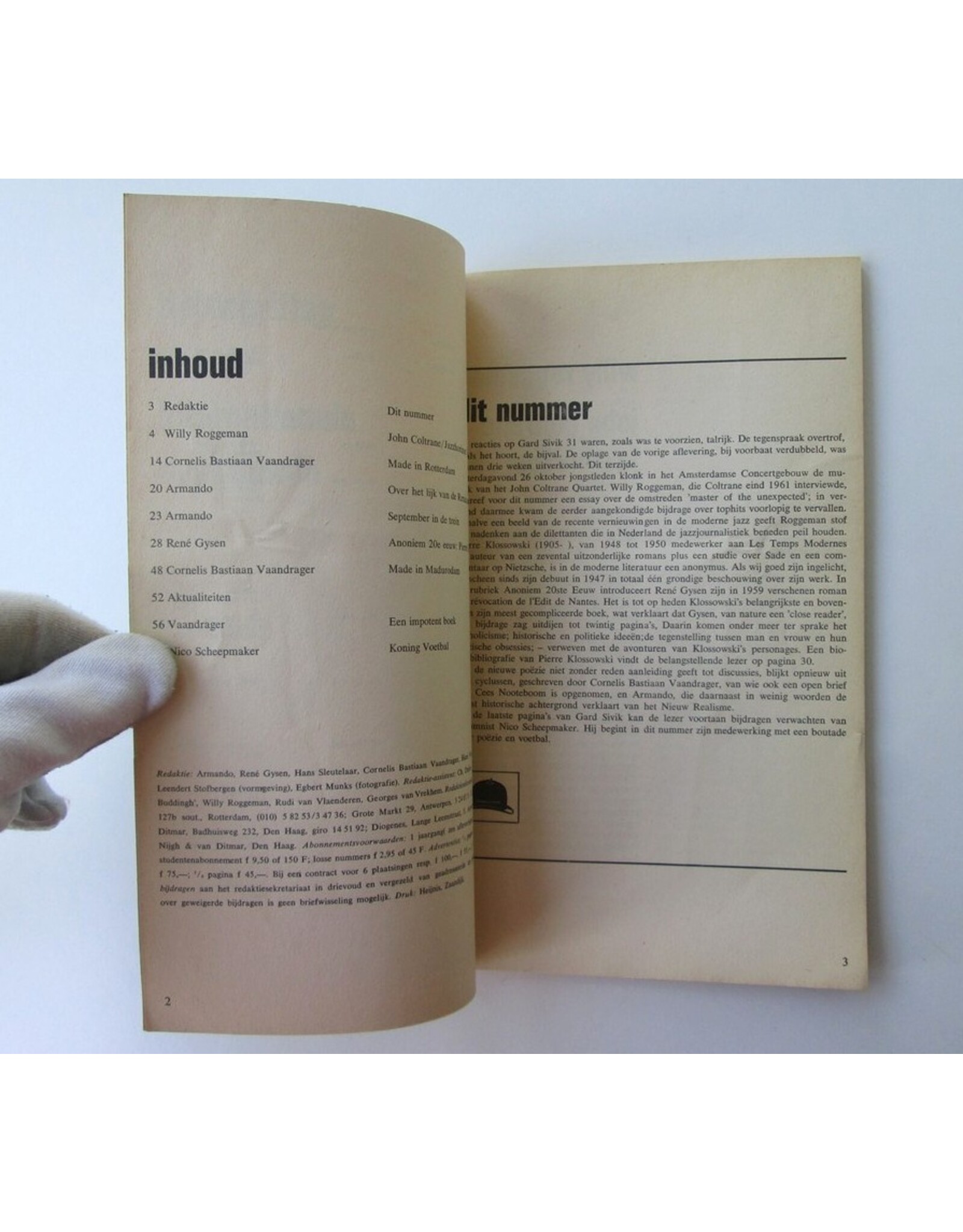 Cornelis Bastiaan Vaandrager - Made in Rotterdam / Madurodam [in: Gard Sivik 32. 7e jaargang No. 2]
