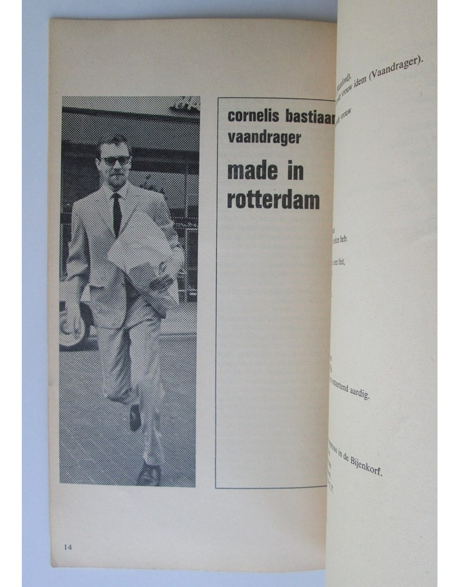 Cornelis Bastiaan Vaandrager - Made in Rotterdam / Madurodam [in: Gard Sivik 32. 7e jaargang No. 2]