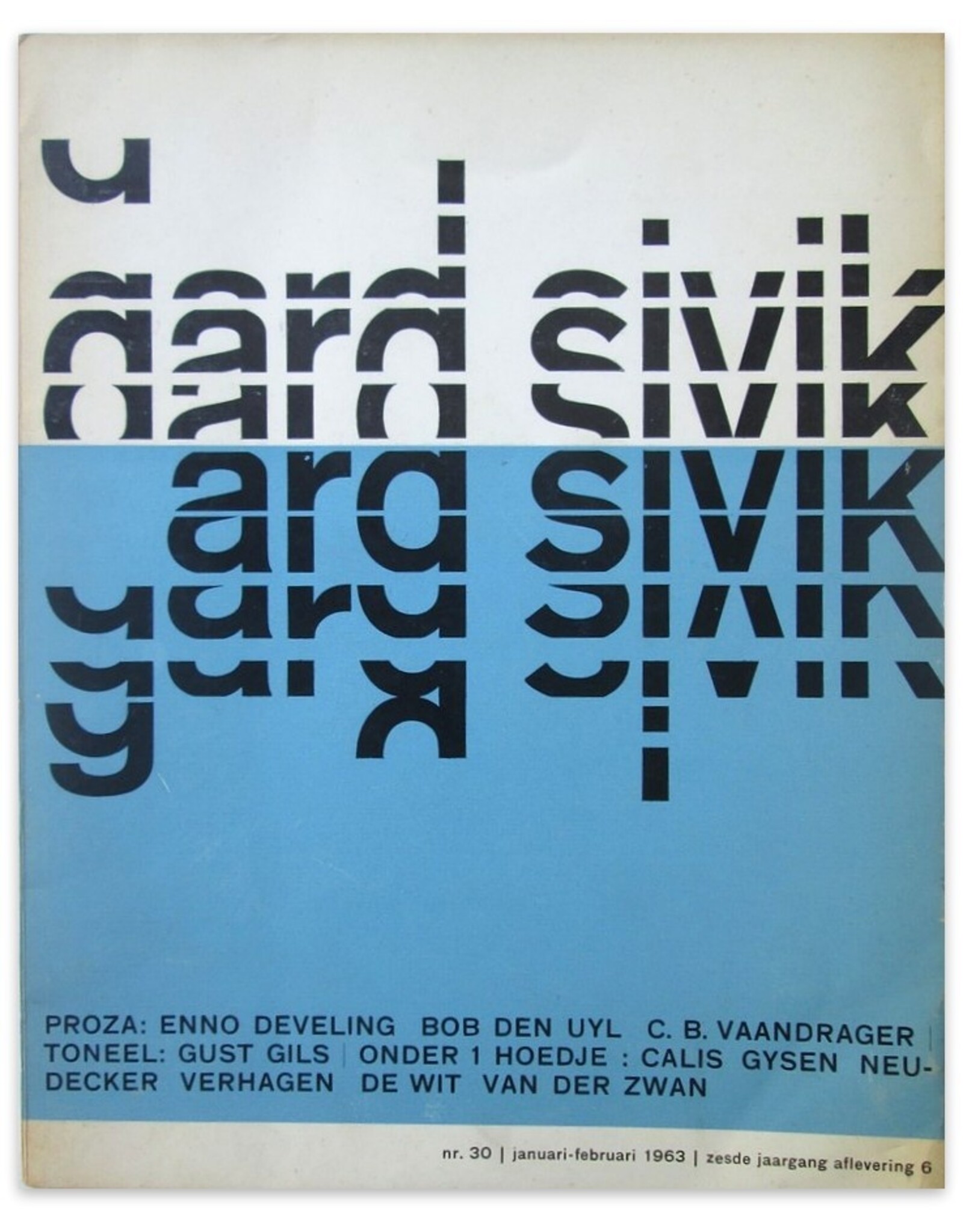 Bob den Uyl - De deur [in: Gard Sivik 30. 6e jaargang Afl. 6]