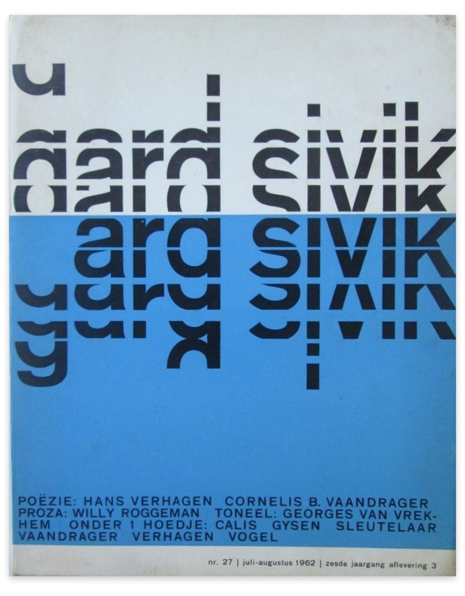 Hans Verhagen - Genocide / Euthanasie [in: Gard Sivik 27. 6e jaargang Afl. 3]