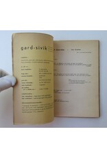 Simon Vinkenoog - Op het veld van eer [in: Gard Sivik 13. 4e jaargang Afl.1]