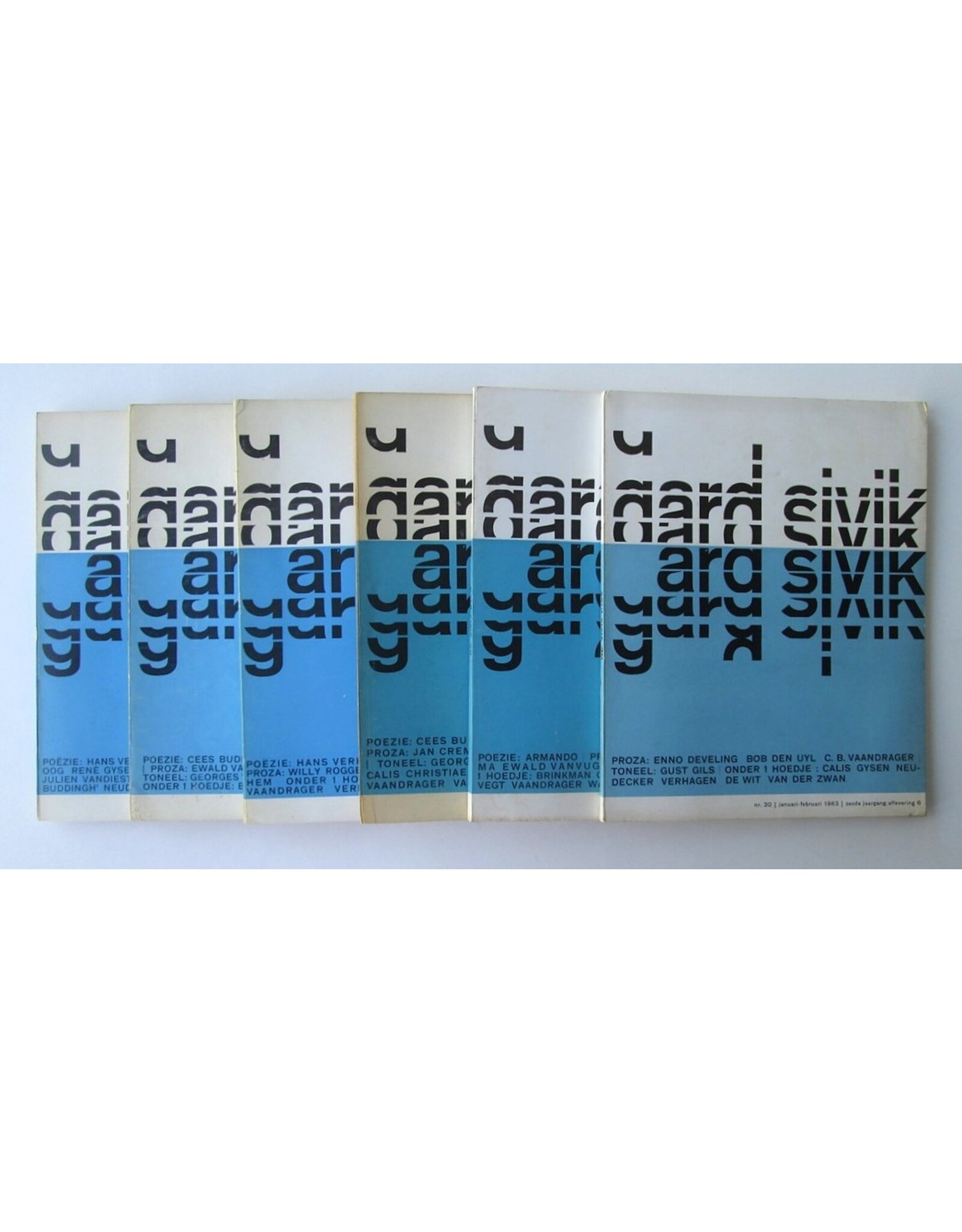 Cees Buddingh' [e.a., red.] - Gard Sivik [25 t/m 30; 6e jaargang Afl. 1 t/m 6]