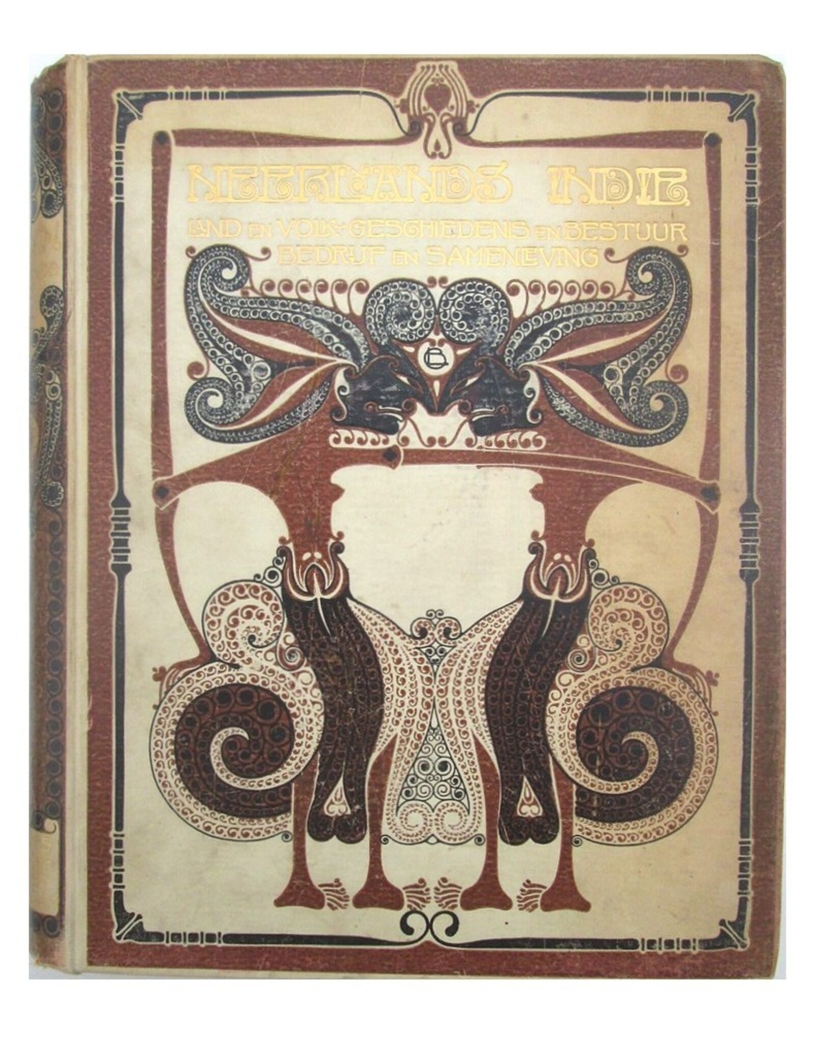 H. Colijn - Neerlands Indië. Land en volk, geschiedenis en bestuur, bedrijf en samenleving. Eerste [en] Tweede deel. Met [...] photographieën, prenten, kaarten, teekeningen en [gekleurde] platen