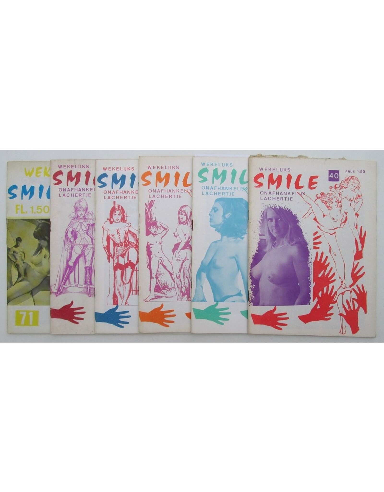 [Editors] - [Lot with 5 issues of 'Smile. Wekelijks onafhankelijk lachertje']