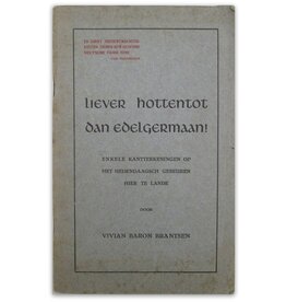 Brantsen - Liever Hottentot dan Edelgermaan! - 1945