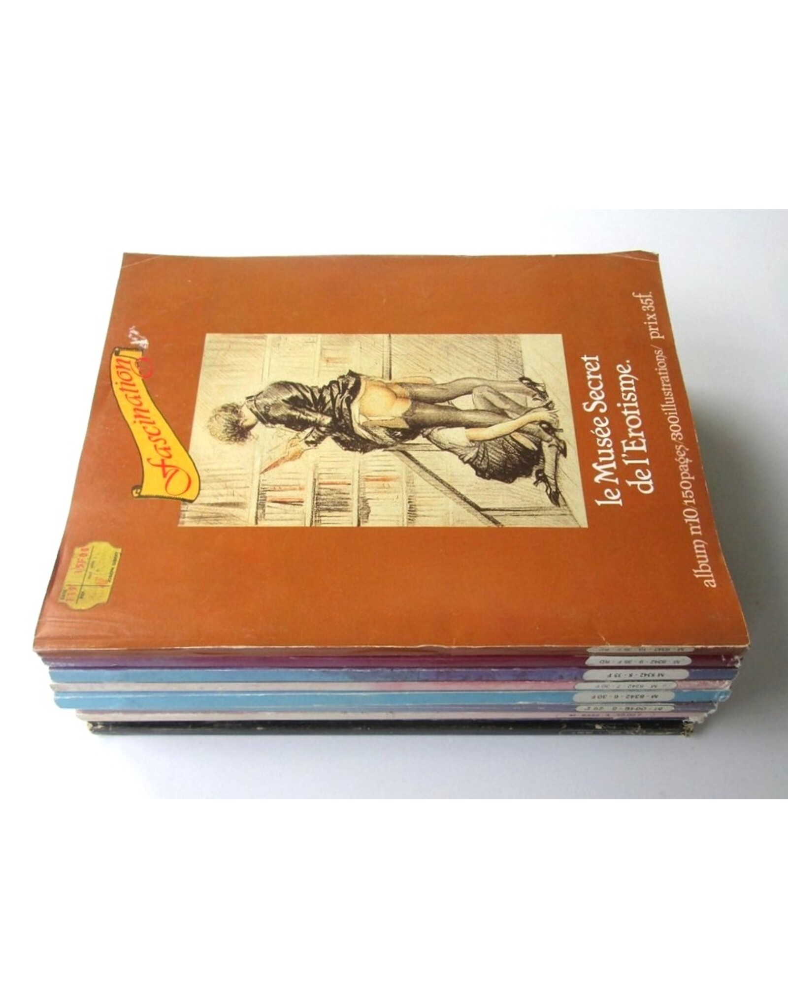 Jean-Pierre Bouyxou [red.] - Fascination. Le Musée Secret de l'Erotisme: Collection/Album no 1 [t/m 10]