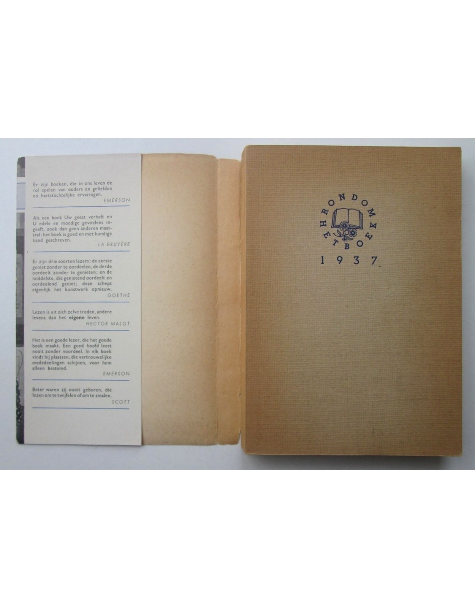 Mr. E. Elias - Rondom het boek 1937: Geschenk ter gelegenheid van de Nederlandsche Boekenweek