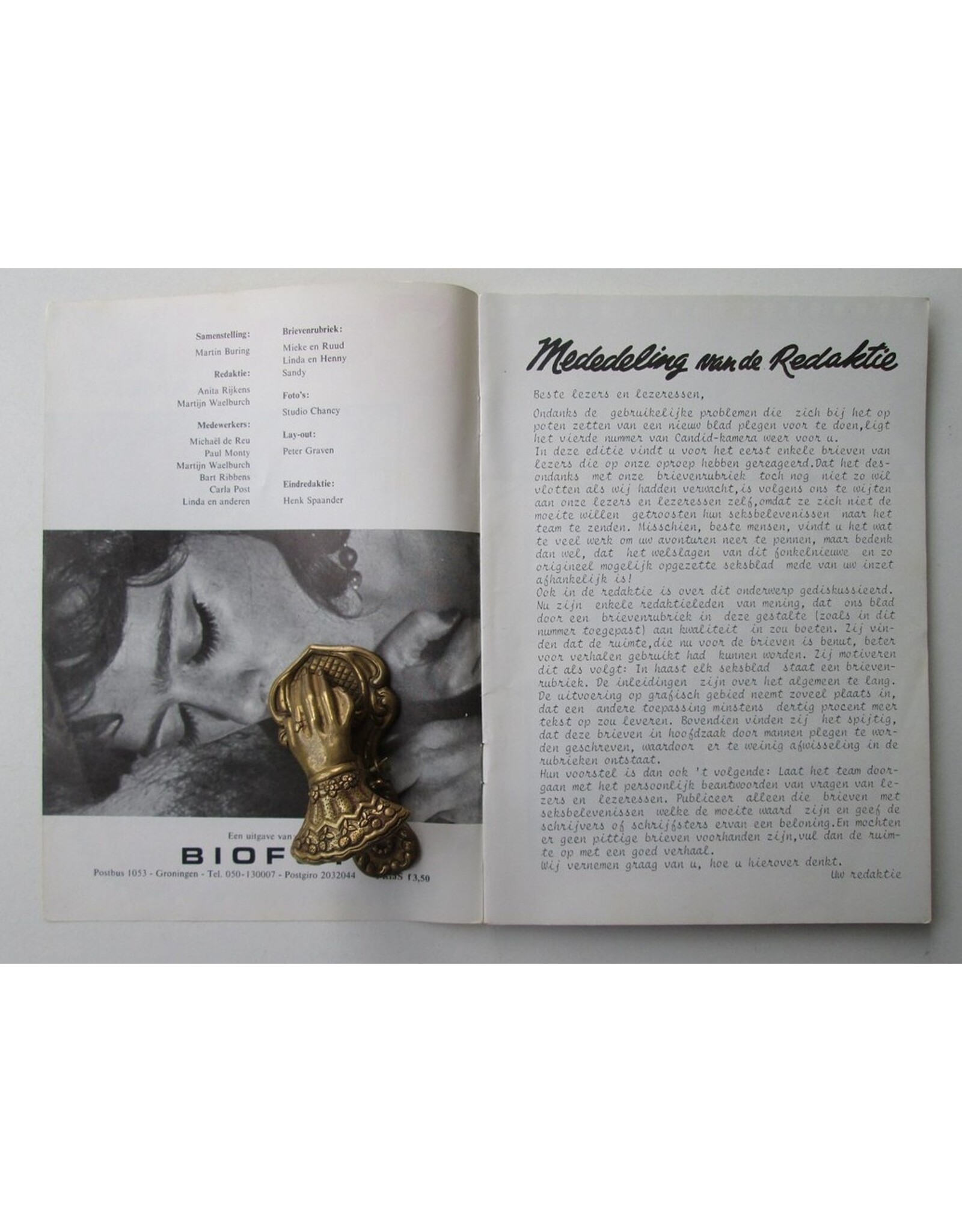 Henk Spaander [ed.] - Candid Kamera 4 [met kleuren foto-verhaal: De luxe Call-Girl]