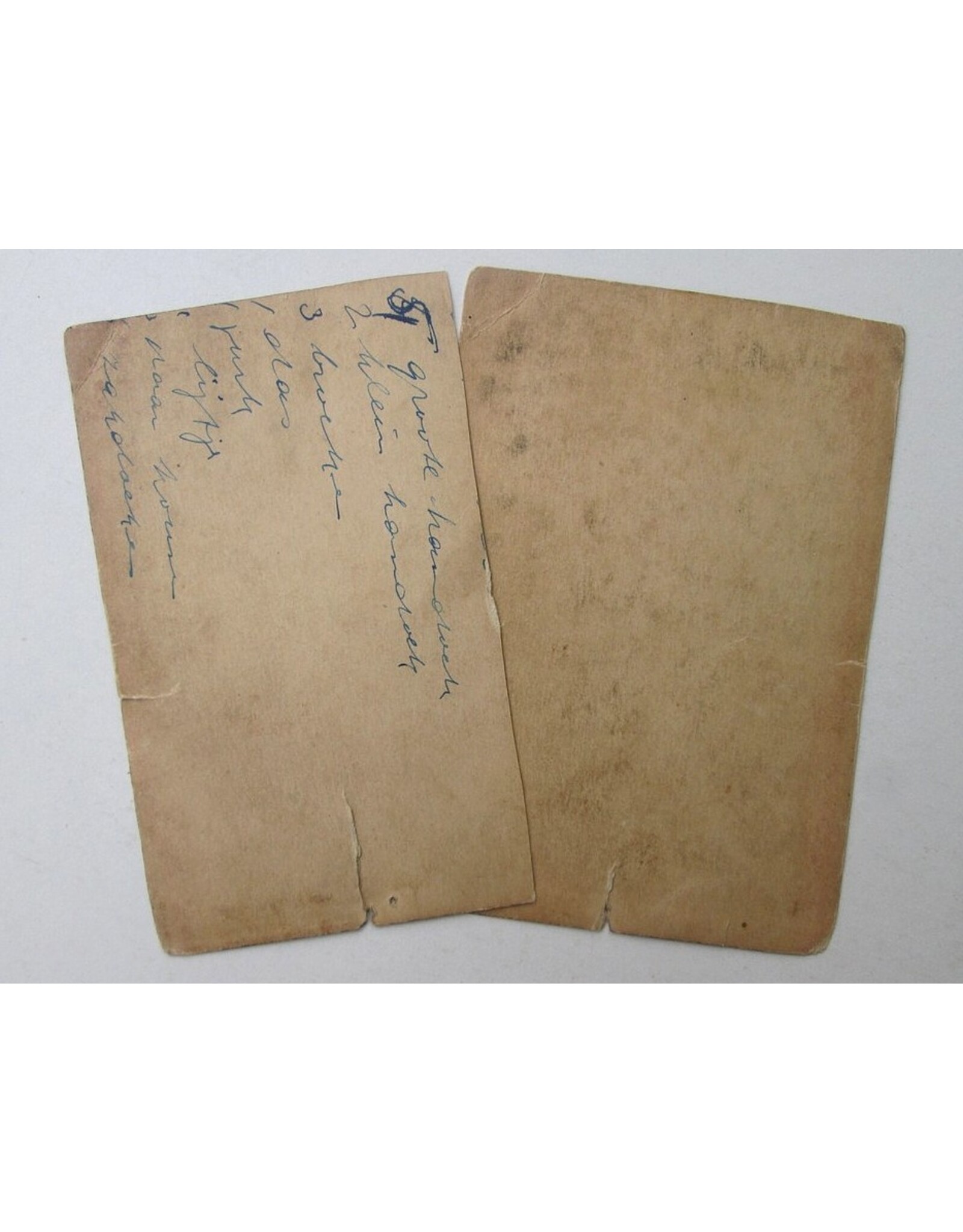 [Unknown photographer] - [Lot of 2 erotic postcards] - [ca. 1900]