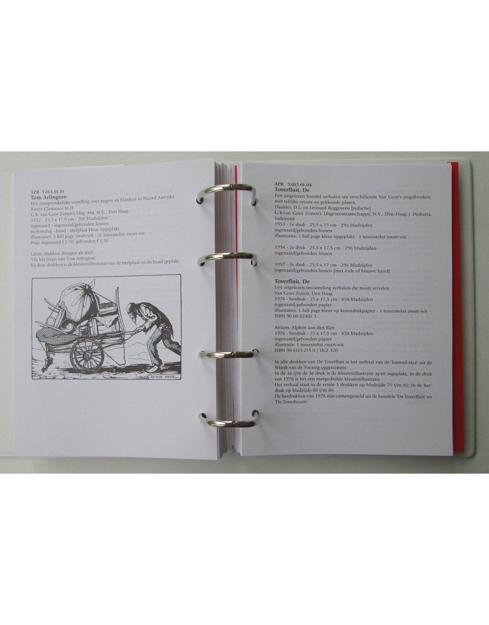 Riet de Haas-van Riemsdijk, Theo de Graaf [e.a.] - Anton Pieck Boekencatalogus