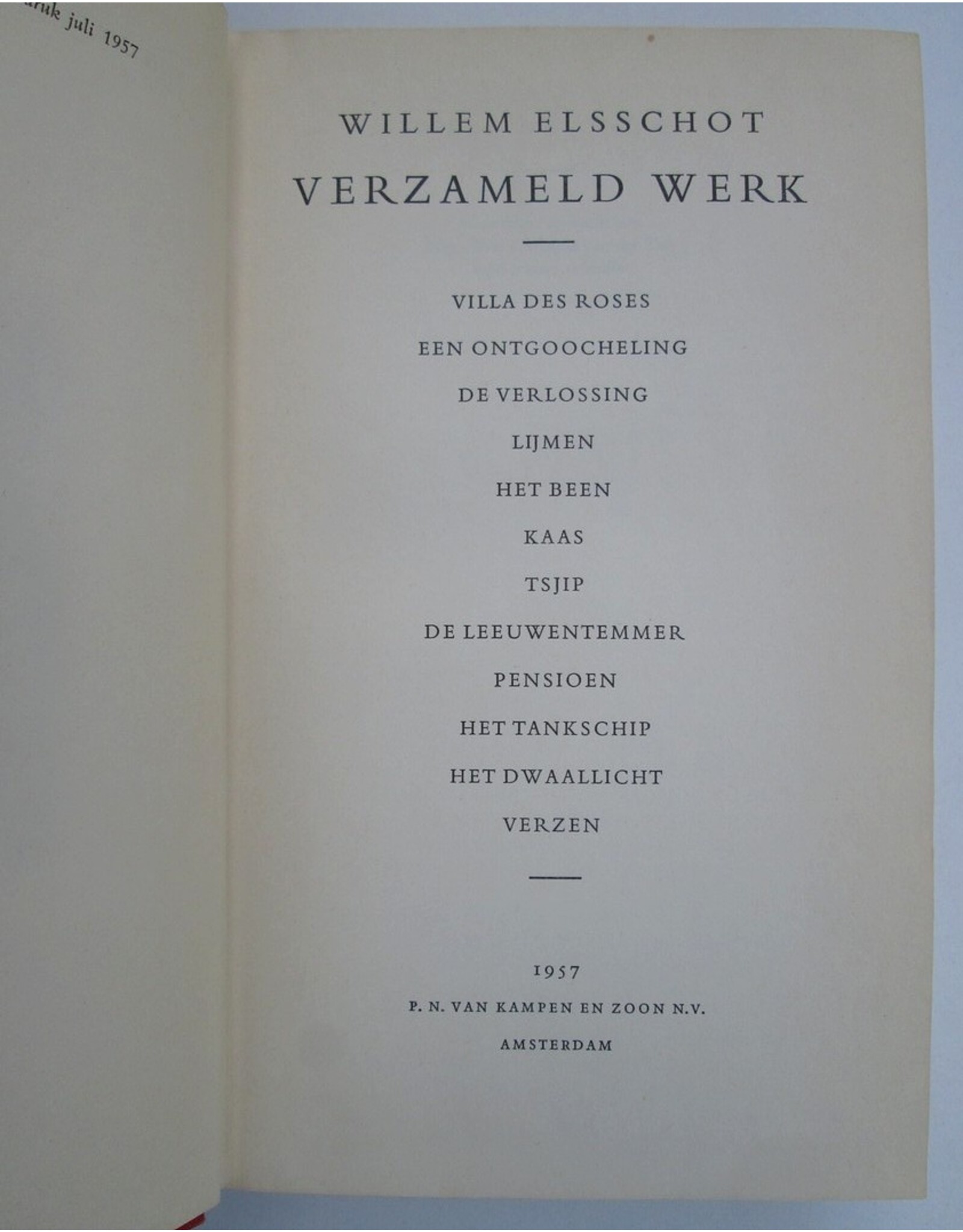 Willem Elsschot - Verzameld Werk