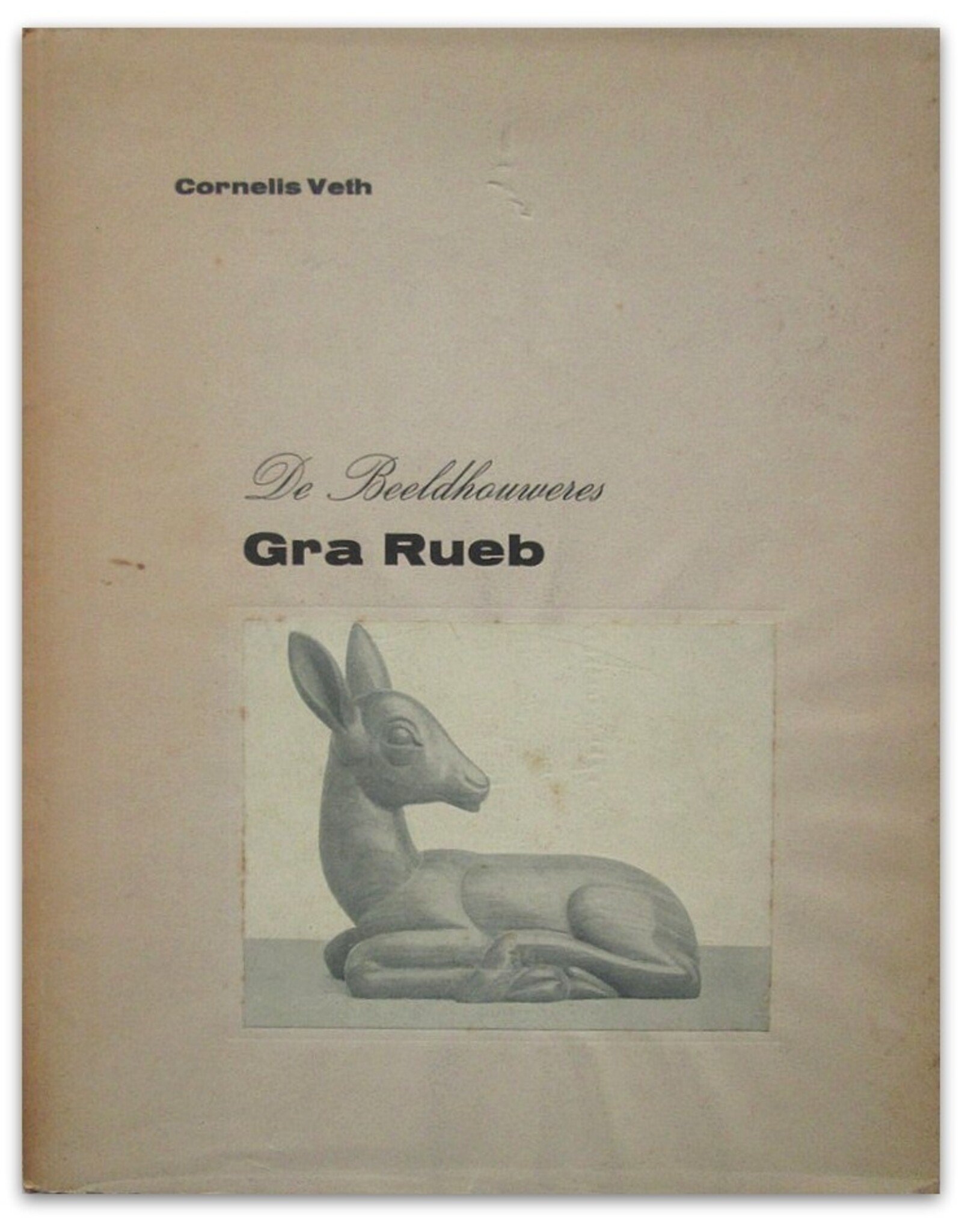 Cornelis Veth - De beeldhouweres Gra Rueb. Zeven-en-veertig reproducties