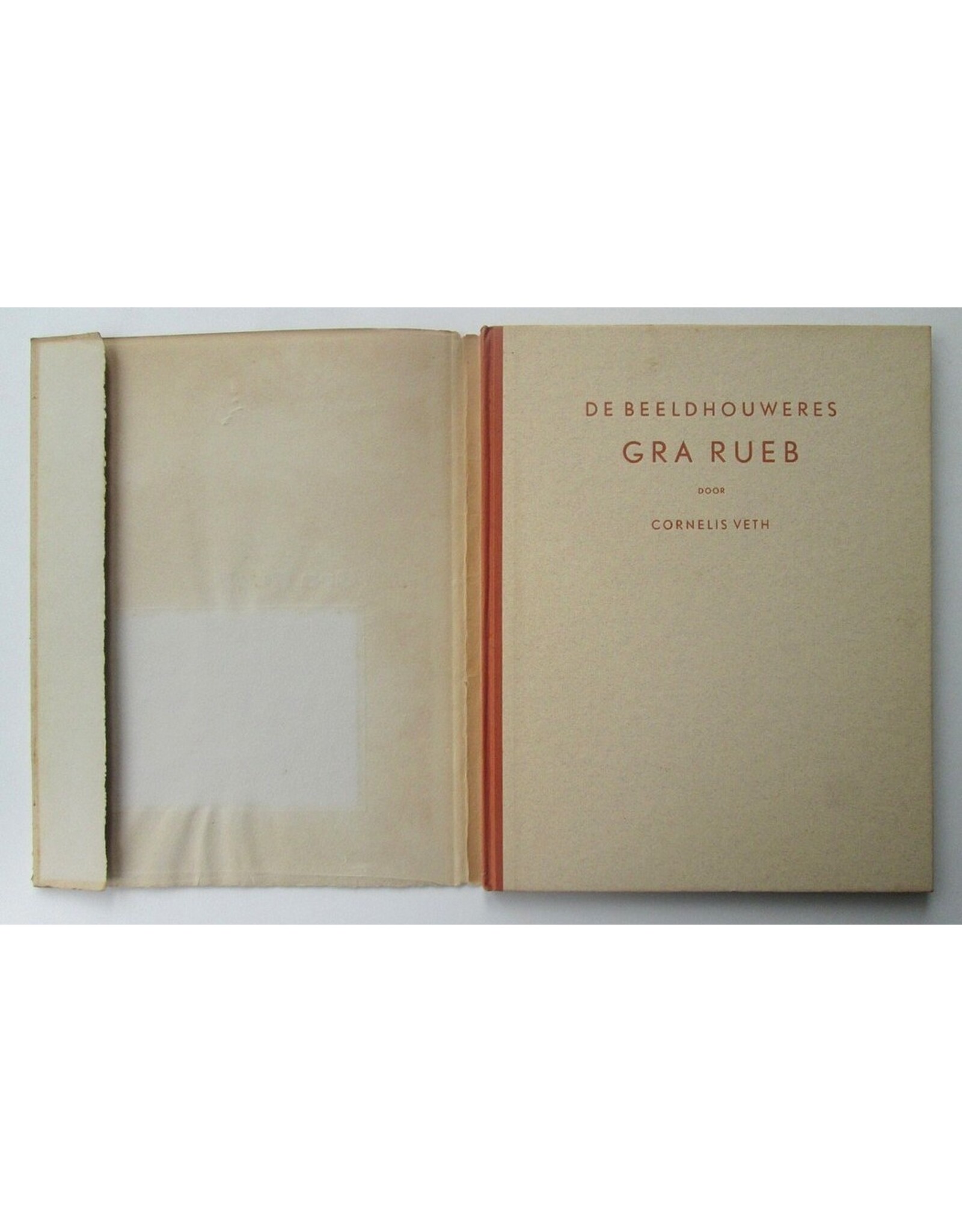 Cornelis Veth - De beeldhouweres Gra Rueb. Zeven-en-veertig reproducties