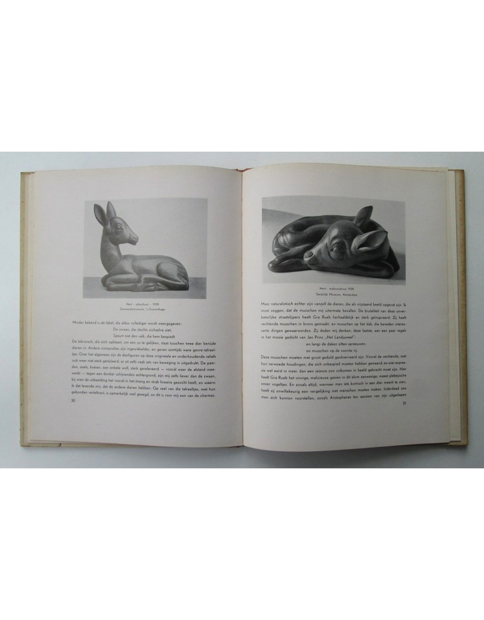 Cornelis Veth - De beeldhouweres Gra Rueb. Zeven-en-veertig reproducties