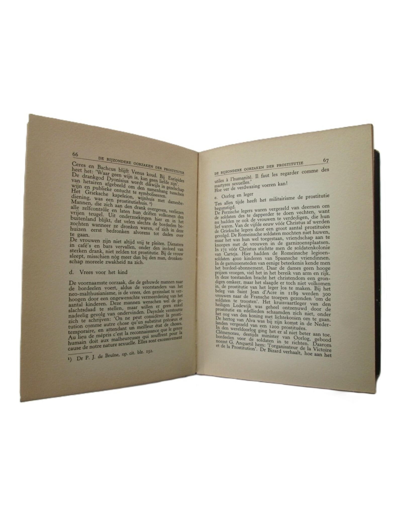 Peter de Vreese - De strijd tegen de ontucht: De prostitutie, haar wezen en bestrijding