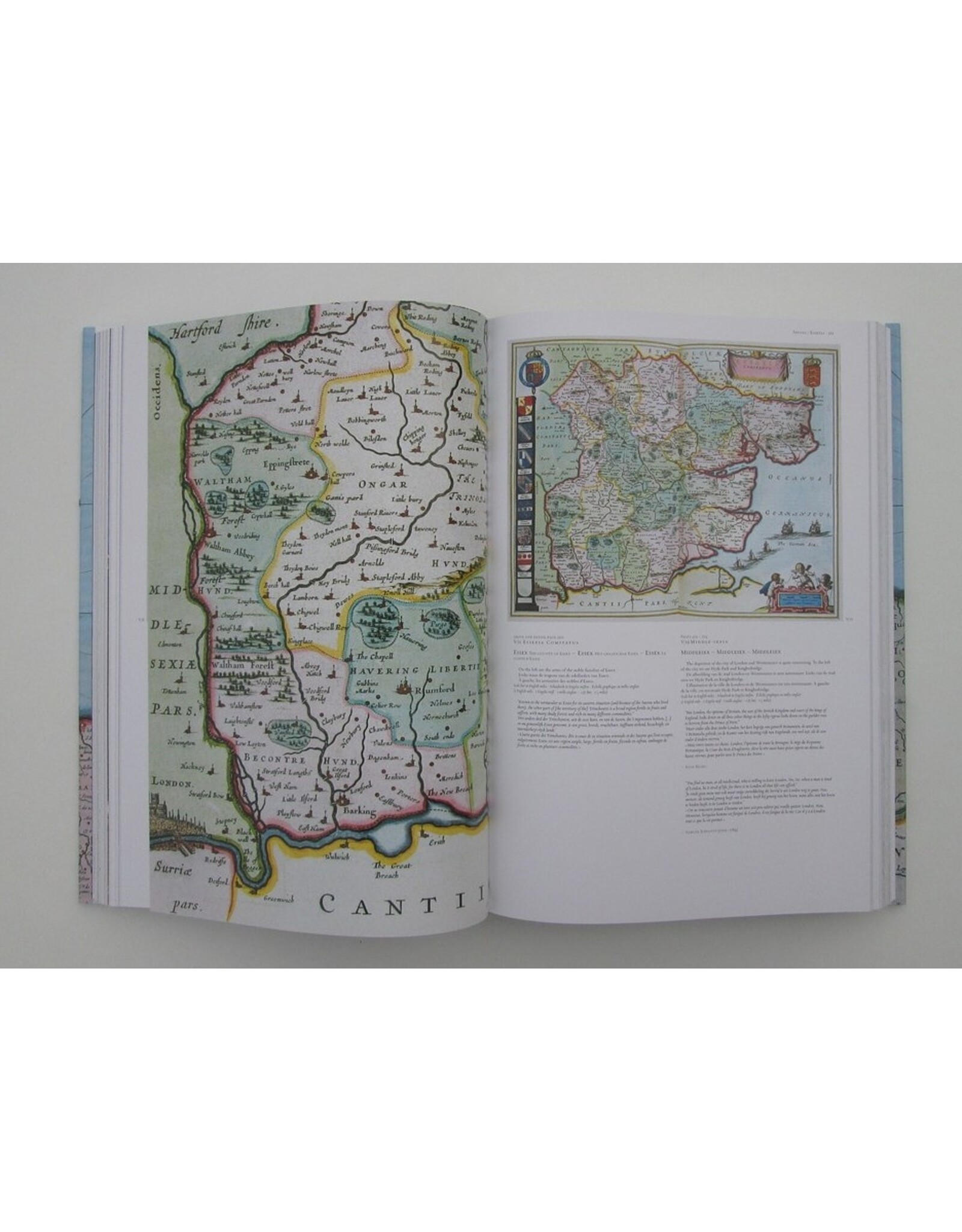 Joan Blaeu - ATLAS MAIOR of 1665 "The Greatest and Finest Atlas ever published". Introduction and texts by Peter van der Krogt [...]