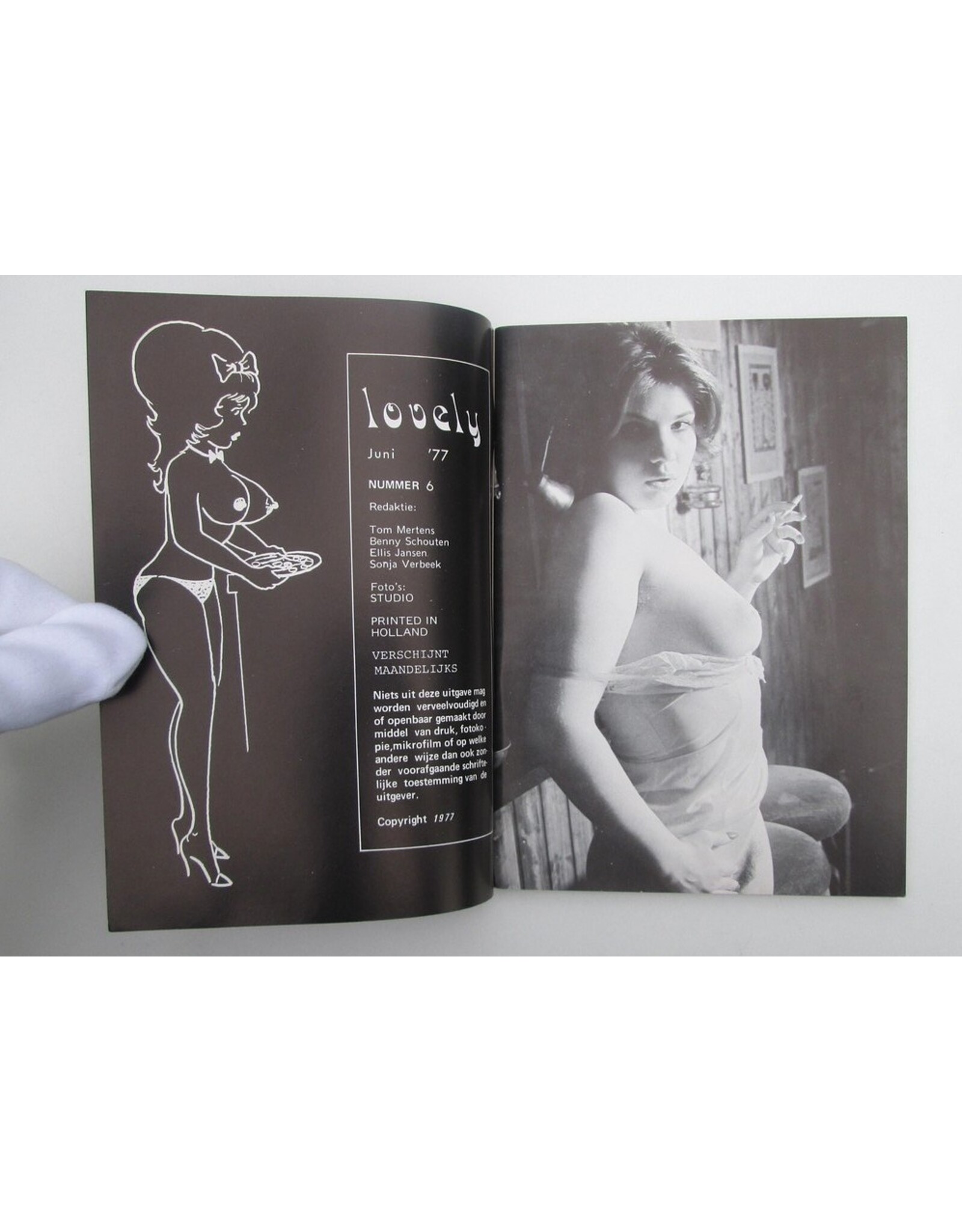 Tom Mertens & Ellis Jansen [e.a., red.] - Lovely. 6e jaargang Nr. 6