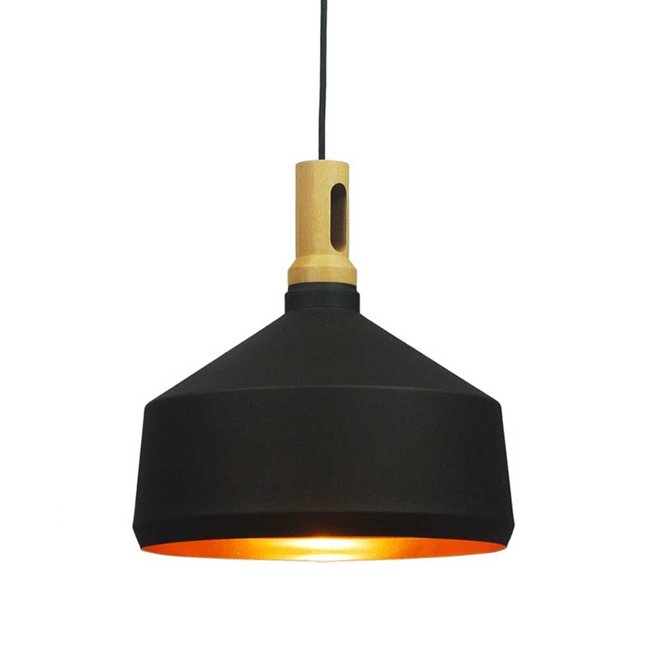 Artdelight Hanglamp Cornet B - Zwart