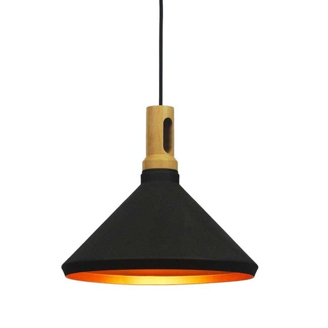 Artdelight Hanglamp Cornet C - Zwart