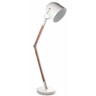 Artdelight Vloerlamp Cooper - Wit