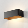 Artdelight Wandlamp Mainz - Zwart/Goud Artdelight Wandlamp Mainz - Zwart/Goud