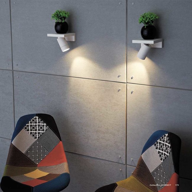 Artdelight Wandlamp Reck - Wit