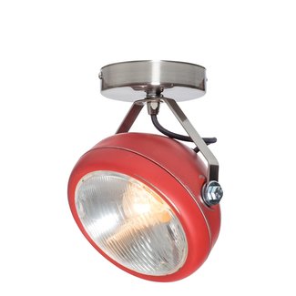 Het Lichtlab Plafondlamp No.7 - Rood
