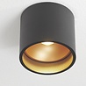 Artdelight Plafondlamp Ormond - Zwart/Goud Artdelight Plafondlamp Ormond - Zwart/Goud