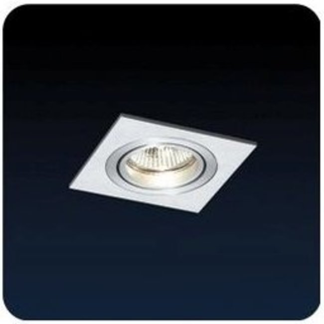 Artdelight Inbouwspot Squin - Mat Staal