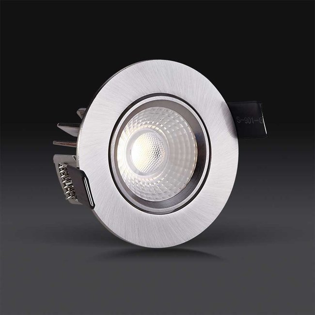 Artdelight Inbouwspot Venice DL 2108 - Mat Staal