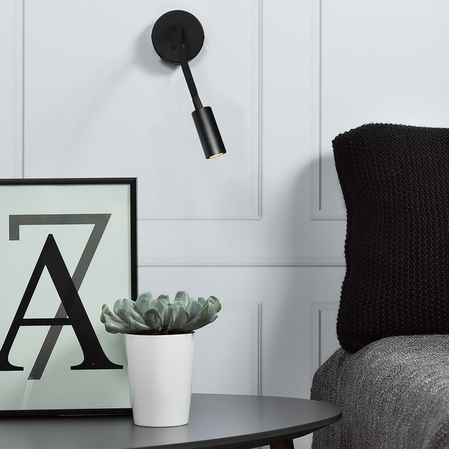 Artdelight Wandlamp Flexi - Zwart