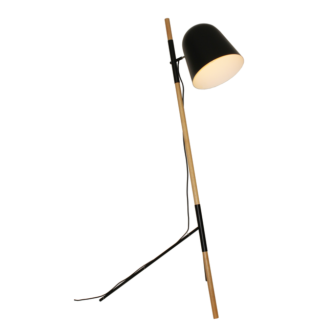 Artdelight Vloerlamp Sensa - Zwart