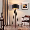 Artdelight Vloerlamp Triad - Zwart Artdelight Vloerlamp Triad - Zwart