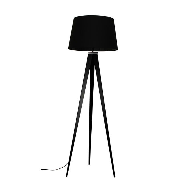 Artdelight Vloerlamp Triad - Zwart