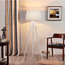 Artdelight Vloerlamp Triad - Wit