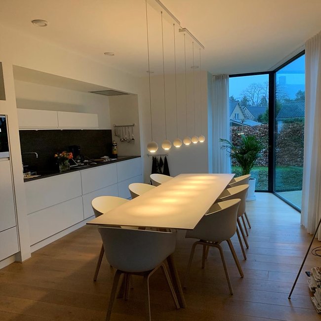 Artdelight Hanglamp Denver 3L - Wit