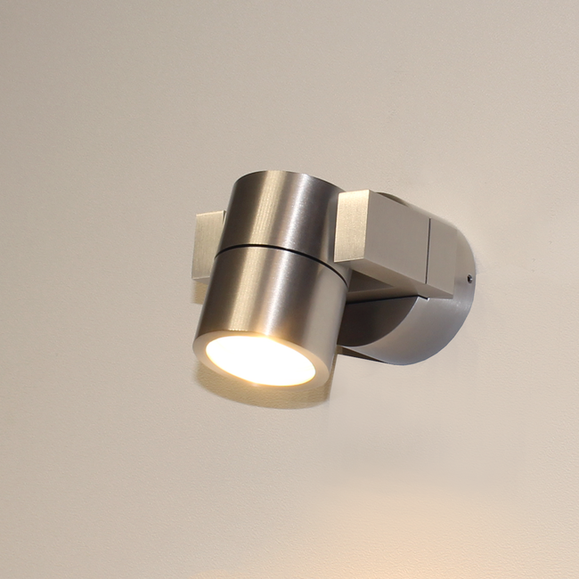 Artdelight Opbouwspot Single - Aluminium