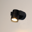 Artdelight Wandlamp Single - Zwart