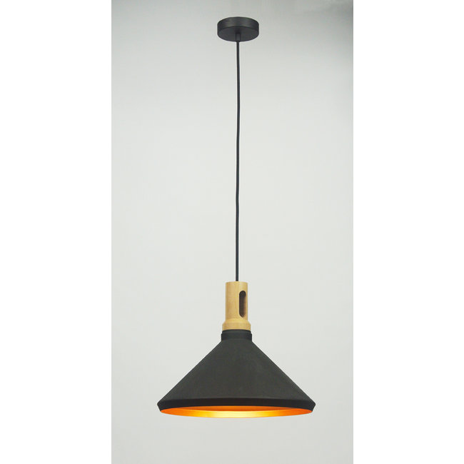 Artdelight Hanglamp Cornet C - Zwart